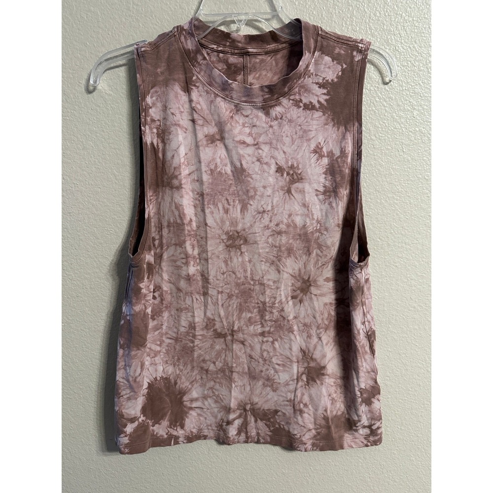 Lululemon‎ Muscle Tank Top Tie Dye Sleeveless Athletic Casual Activewear